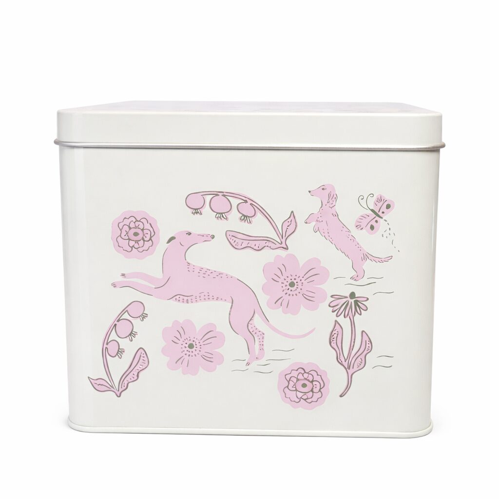Caja metalica de lata con calugas artesanales para regalar